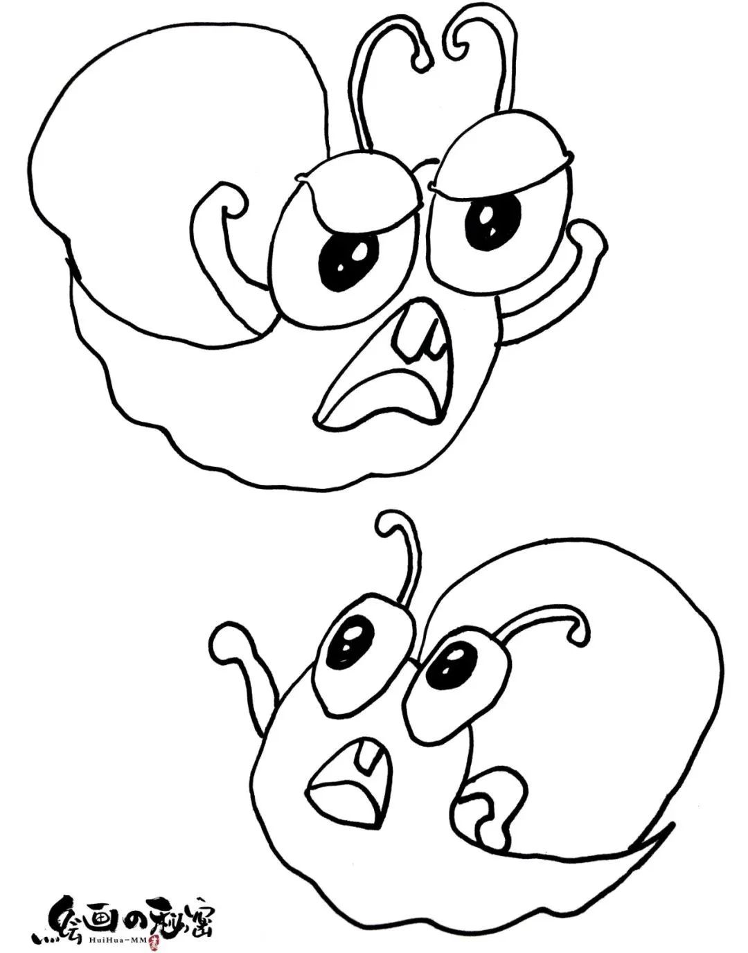 不会生气的蜗牛,生气的蜗牛