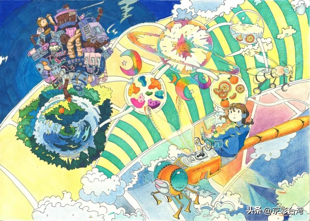 心怀科技记录创新|宋庆龄少年儿童发明奖背后的故事科技绘画特辑