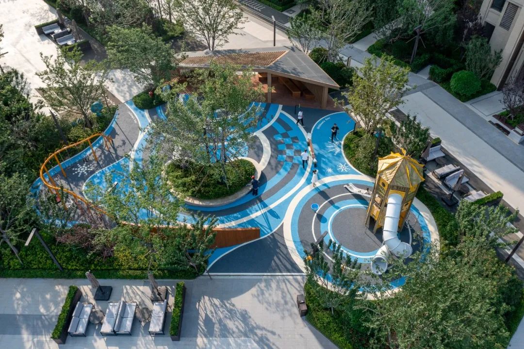 青岛龙湖春江天境俯视图,青岛龙湖春江天境100平