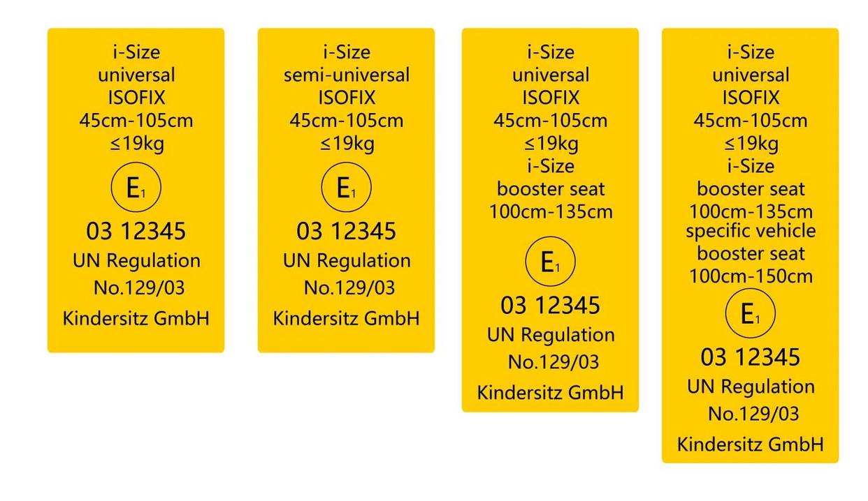 安全座椅各种认证,安全座椅品牌测试