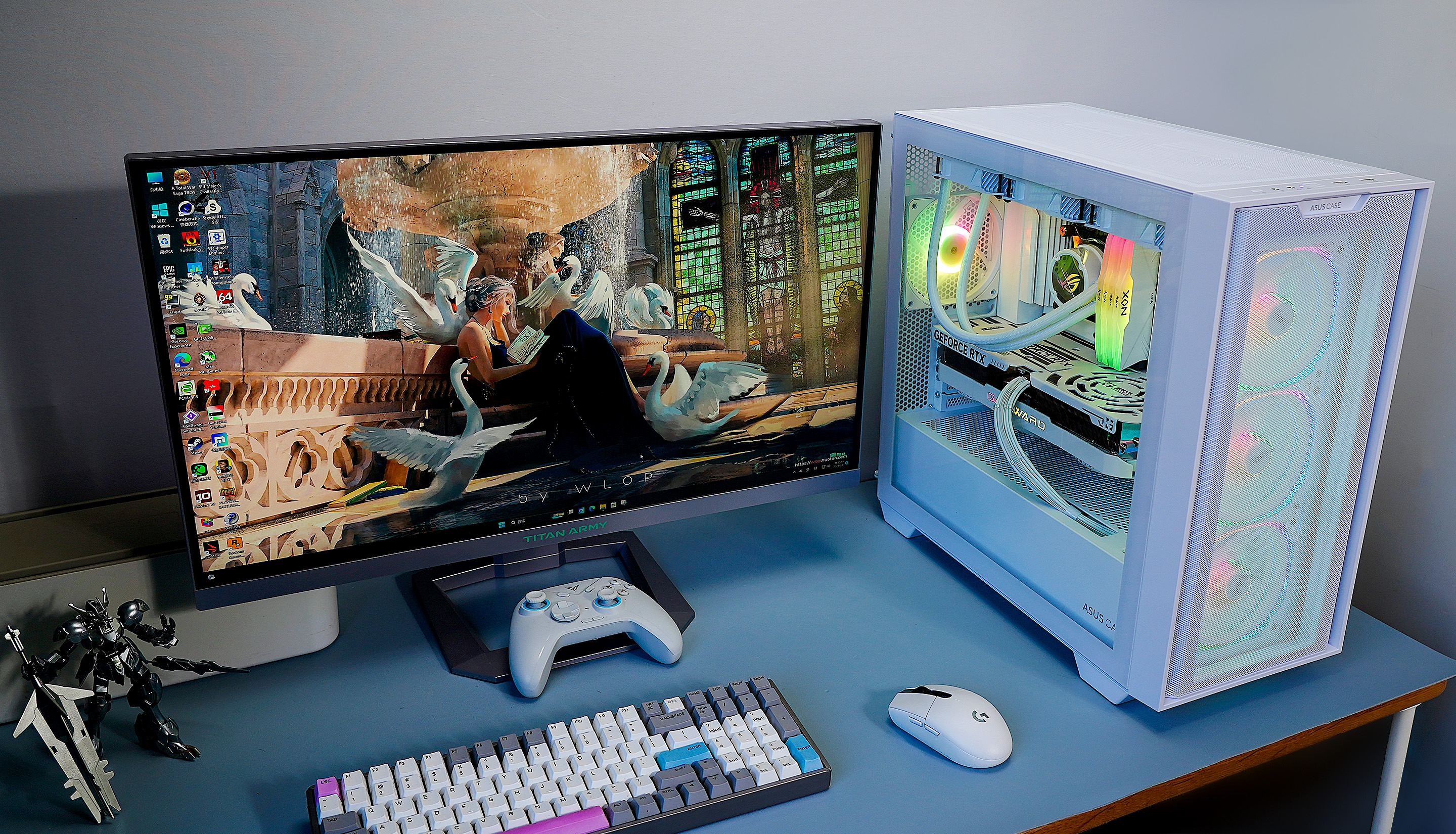 最新装机方式：背插式体验，I7+B760+RTX4070Ti攒台白白的主机