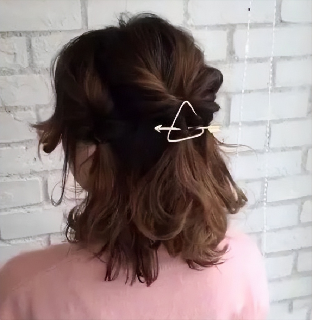 短发编发高中,小学短发编发