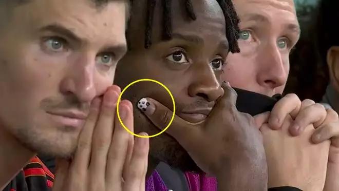 巴舒亚伊世界杯搞笑,巴舒亚伊美甲