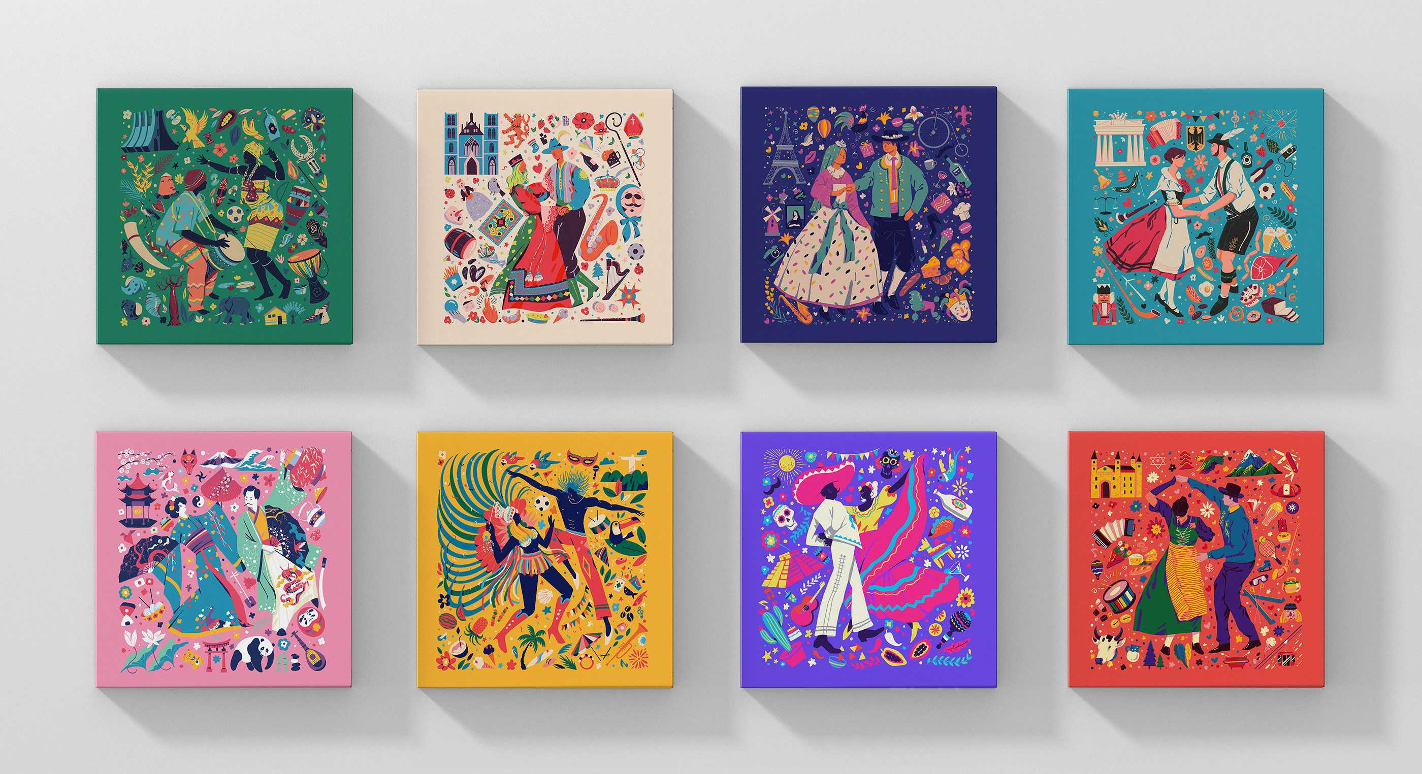 巧克力各种创意的造型,巧克力金色创意陈列