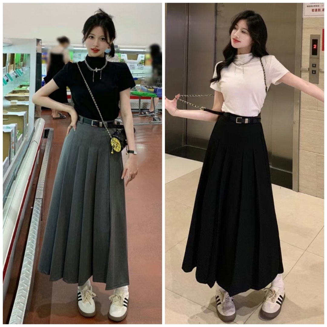 短百褶裙搭配什么鞋子好看学生,短百褶裙搭配鞋子显腿长