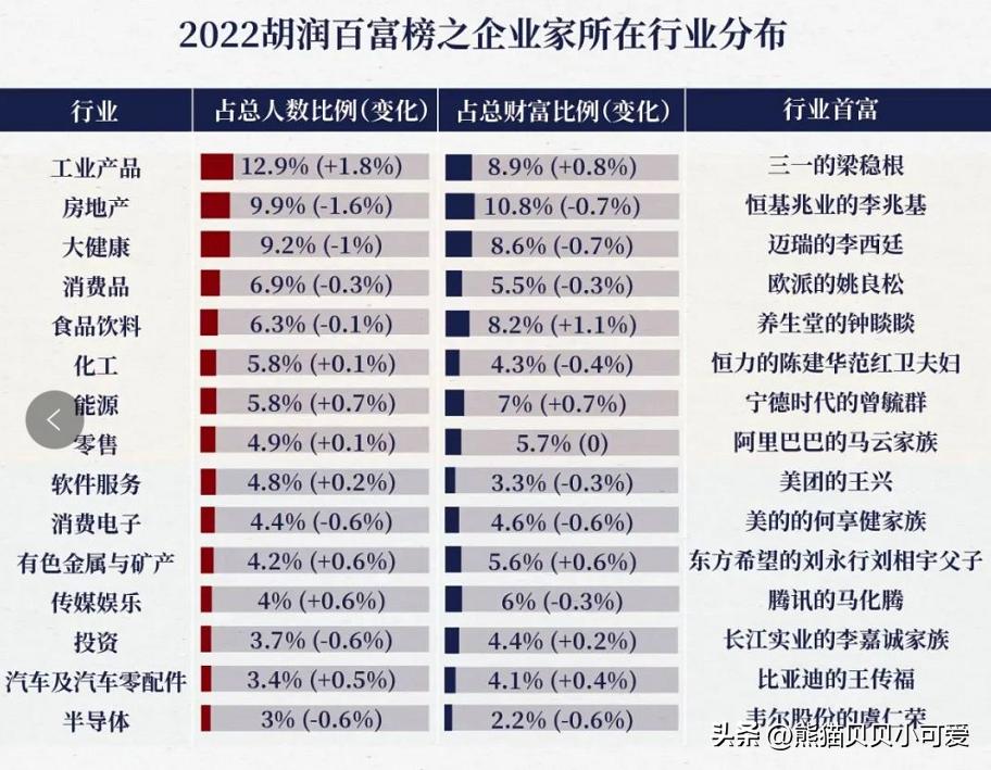 最新胡润百富榜出炉排名跃升最快,最近二十年发布的胡润百富榜