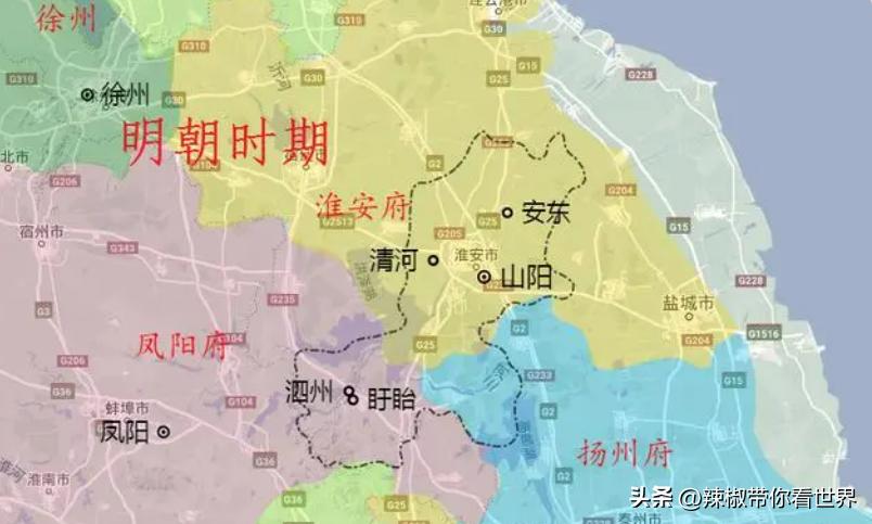 淮安运河历史,天下淮阴