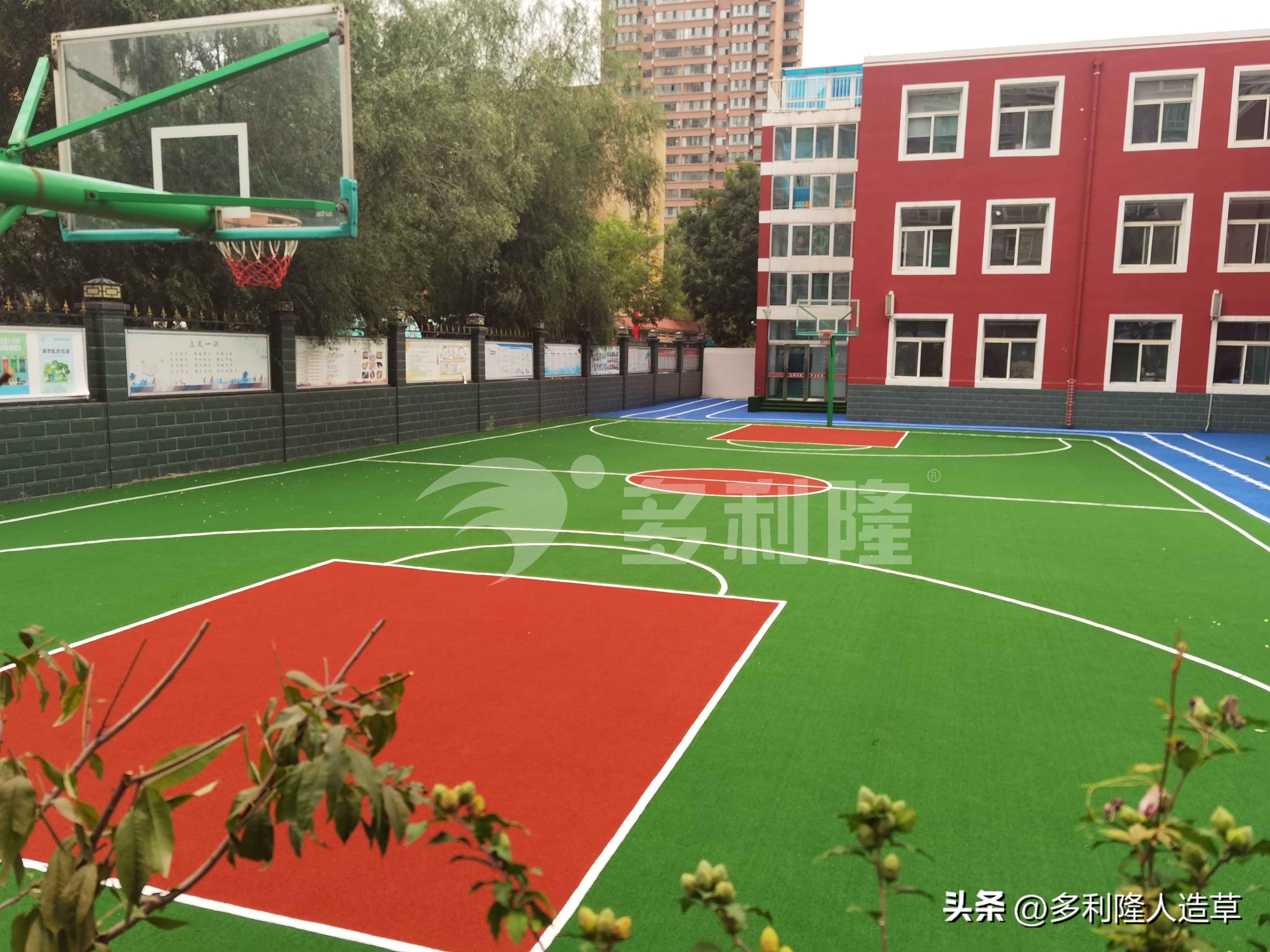 地弹坪篮球场地,创意特色篮球场