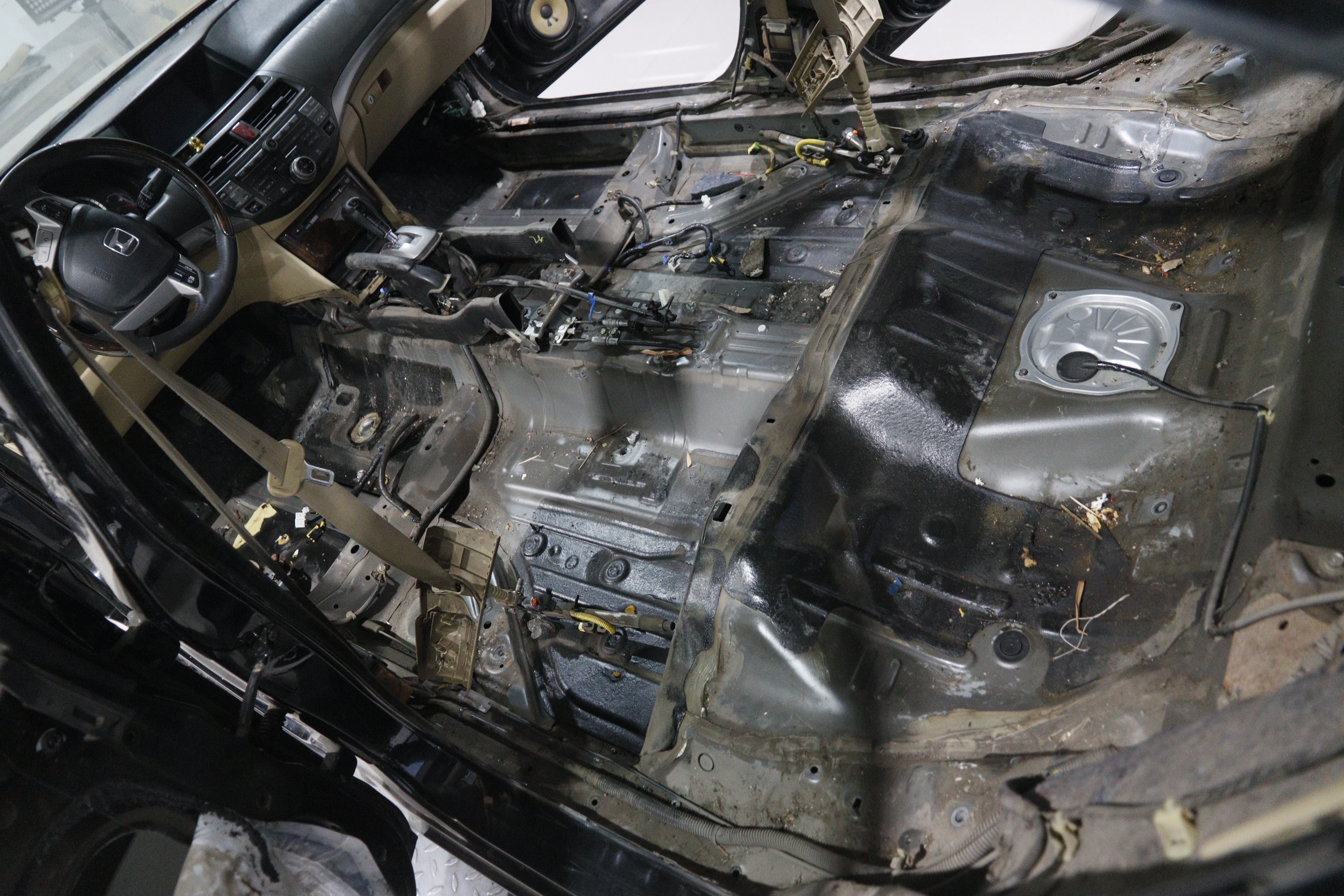 老车翻新修复本田,老车翻新修复晶锐