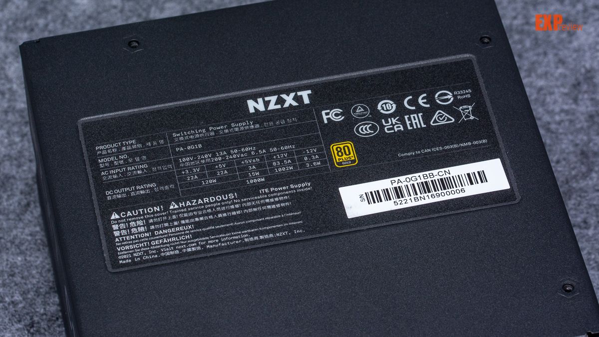 NZXTC1000GOLD电源评测：纯粹且稳定的高端平台好搭档