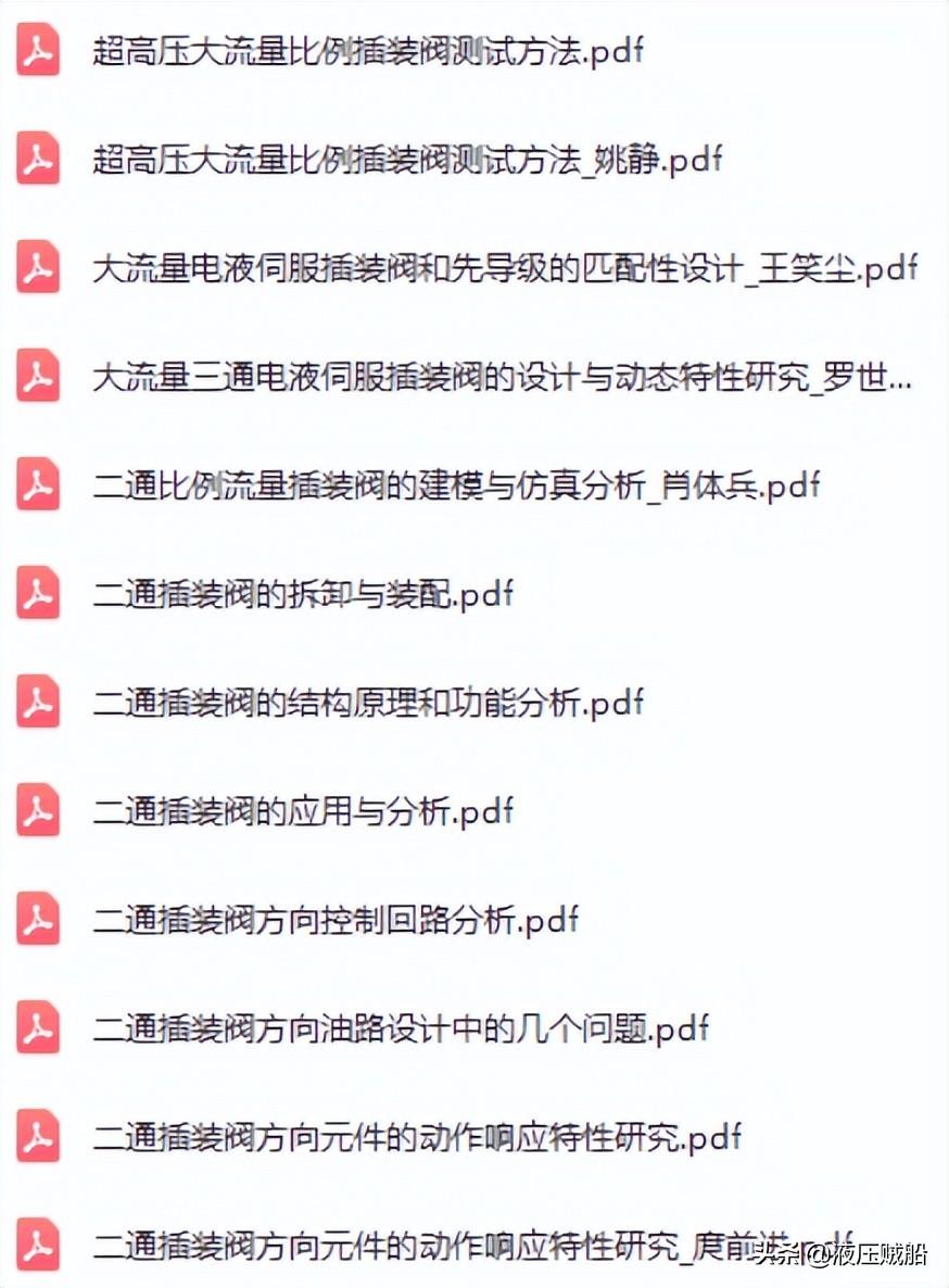 二通插装阀详细讲解,二通插装阀组各个阀的功能