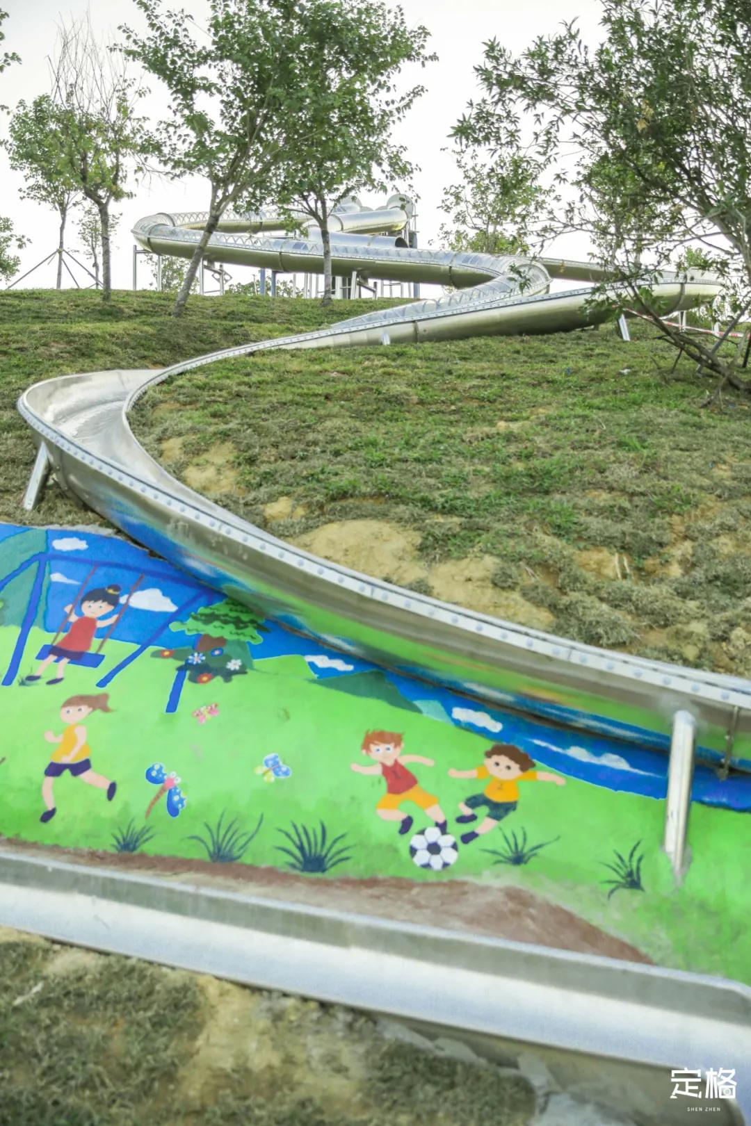 雨林打卡网红地滑梯,深圳哪里有超大型滑梯
