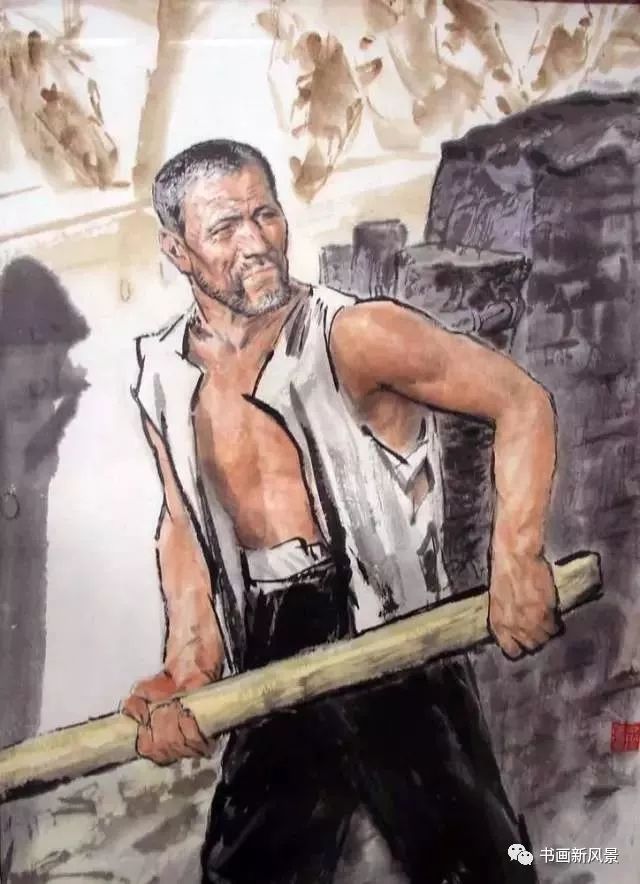 方增先参考文献,方增先作品讲解