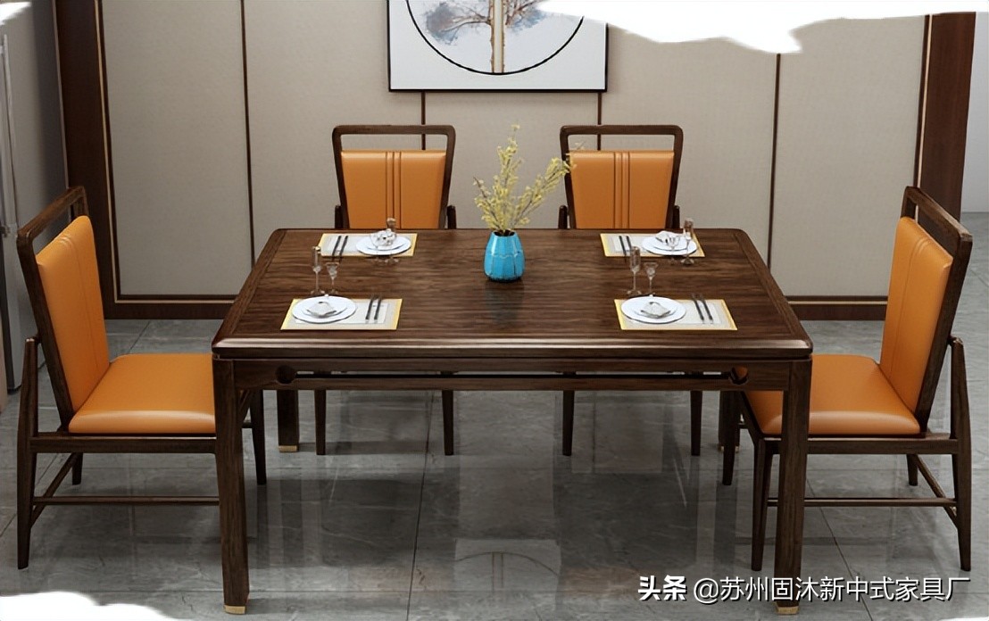 145平中式风格装修红木家具,145新中式三室二厅装修多少钱