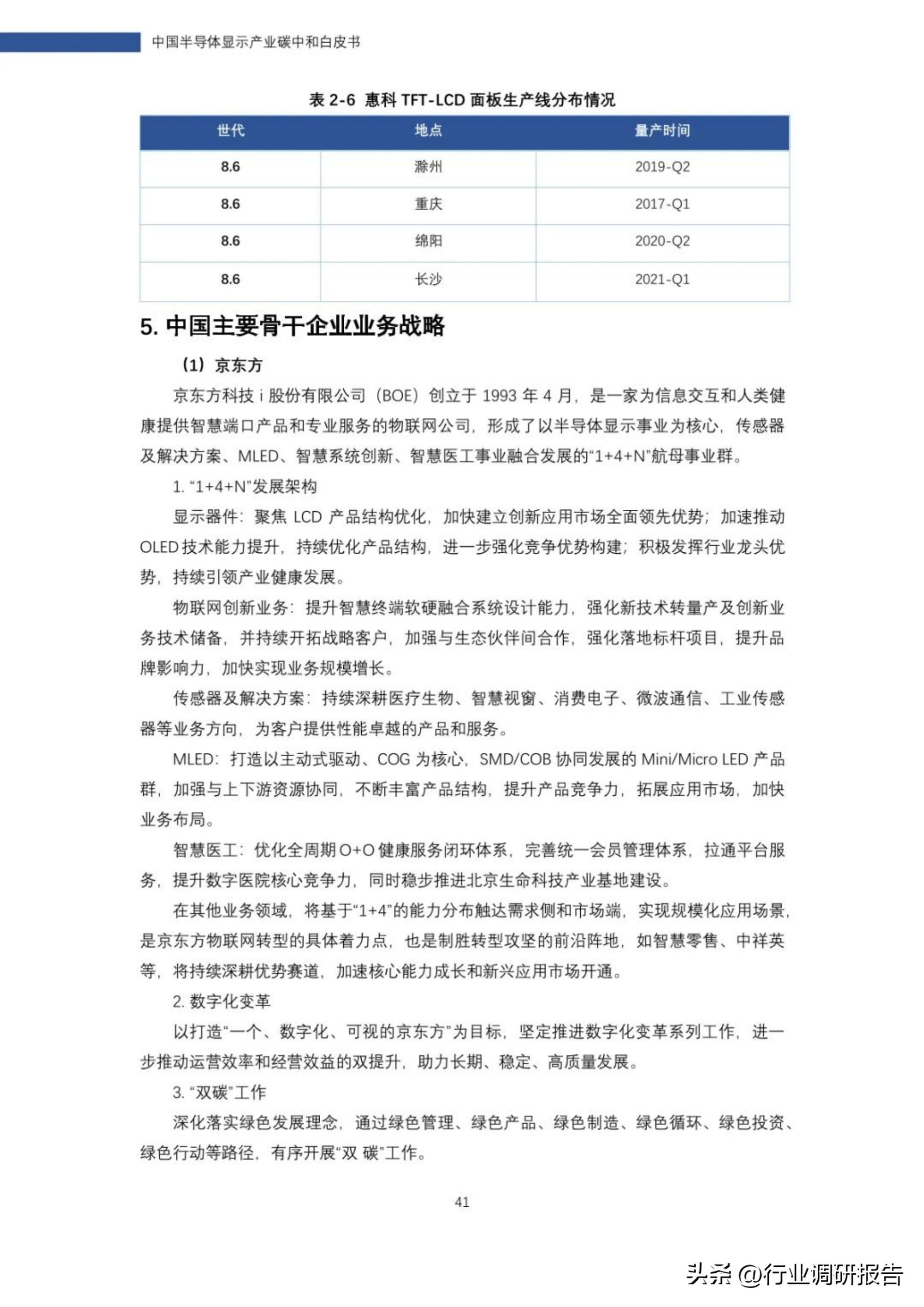 2022年中国半导体显示产业碳中和白皮书