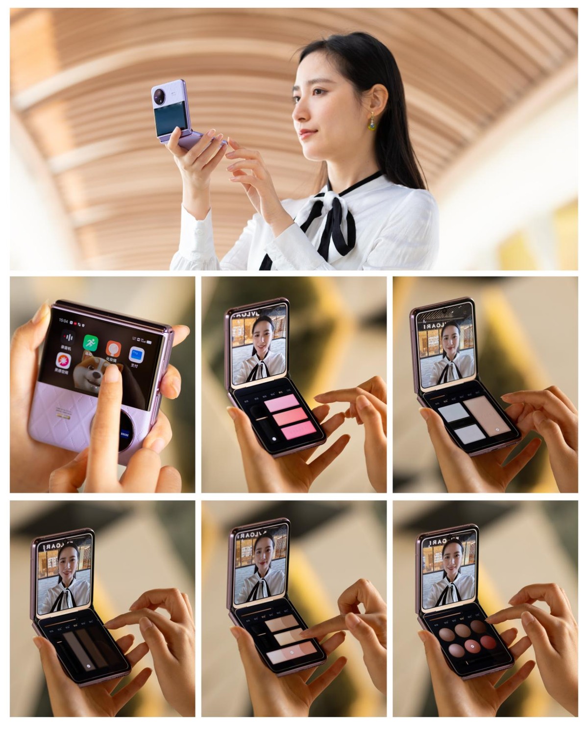 vivoxflip新款横屏旗舰,翻盖式折叠屏手机vivoxflip