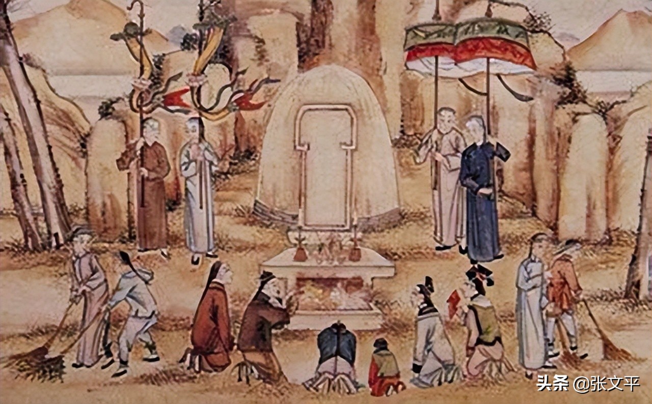 给去世的亲人送被子,给去世的人送饸饹