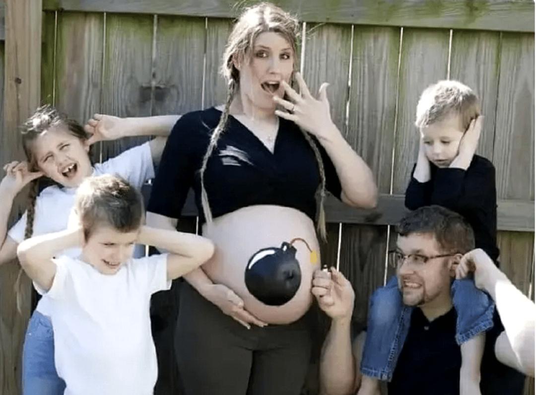 林峰夫妇孕照,林峰猪八戒孕妇照