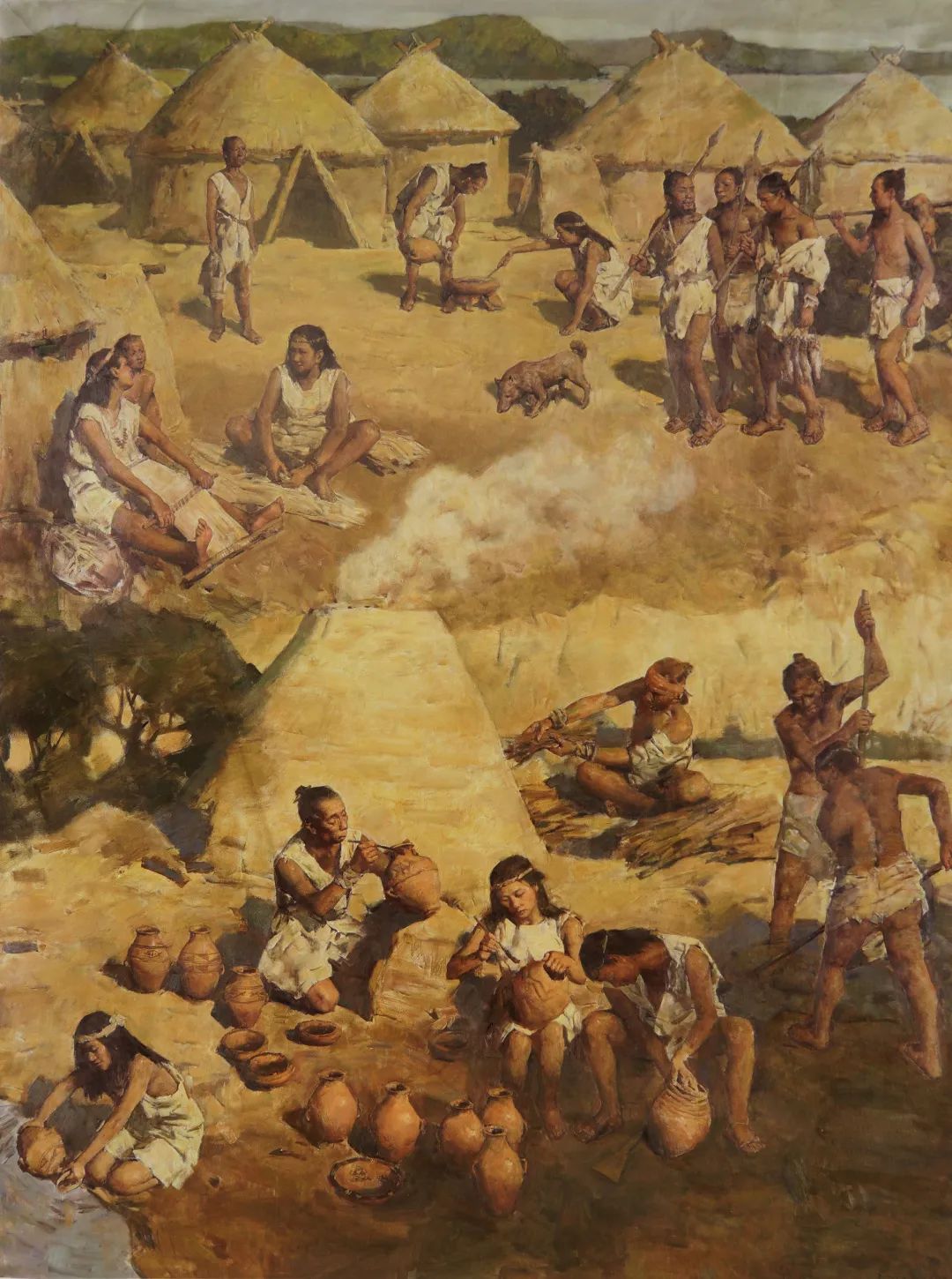 黄土画派新作展,黄土画派郭北平