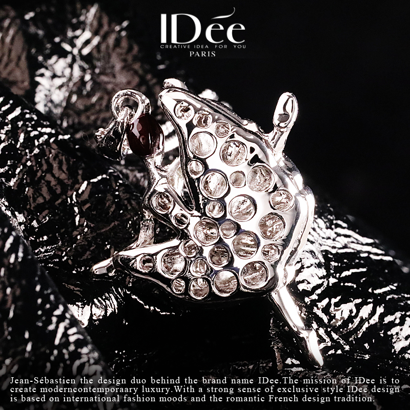 翩翩起舞——IDee芭蕾女孩项链气质锁骨链浪漫礼物