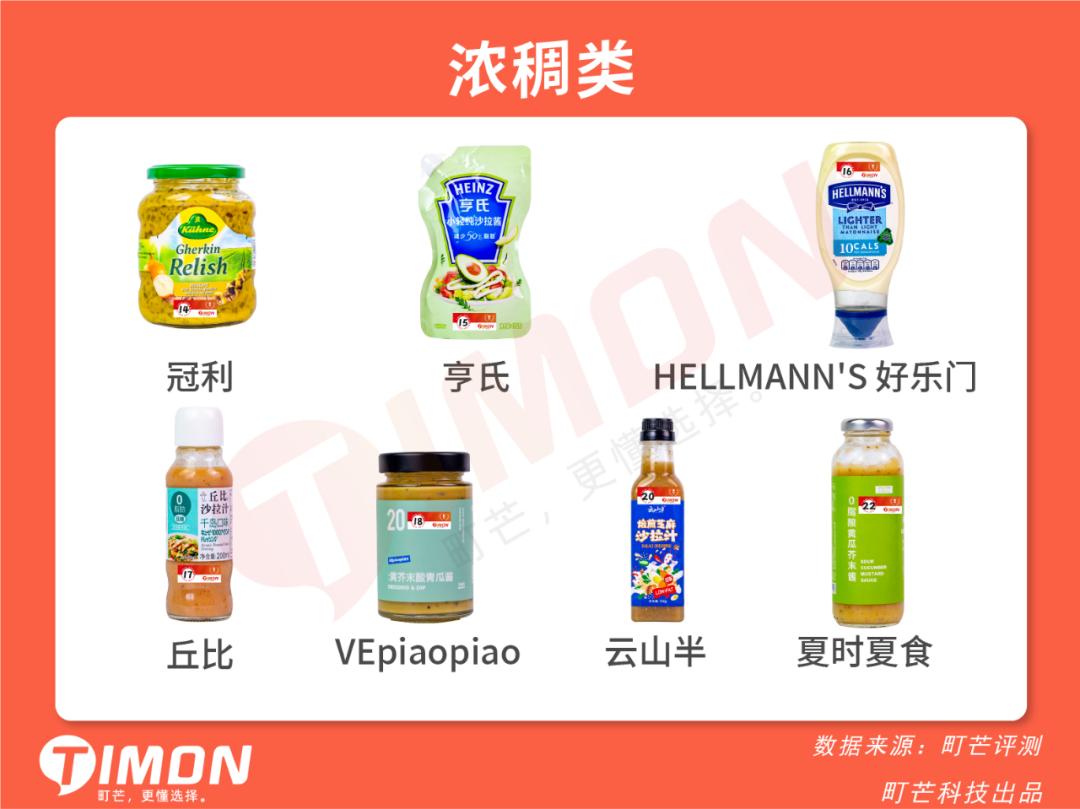 十大低脂沙拉酱排行榜最新,适合减脂的低卡沙拉酱