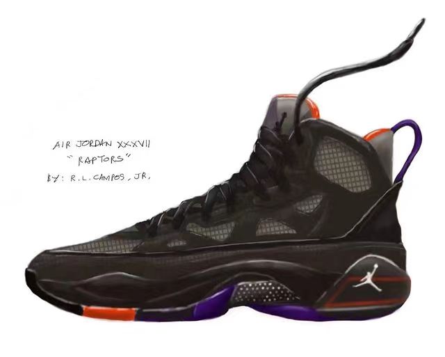 aj37代曝光图,韦德之道10和aj37很像