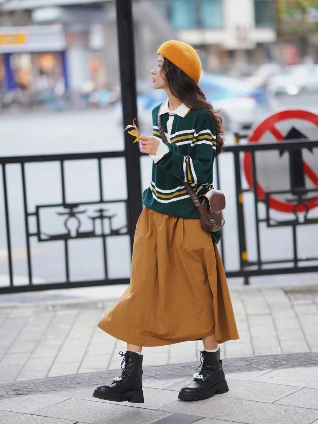 马丁靴上脚时尚洋气又百搭,马丁靴百搭潮鞋