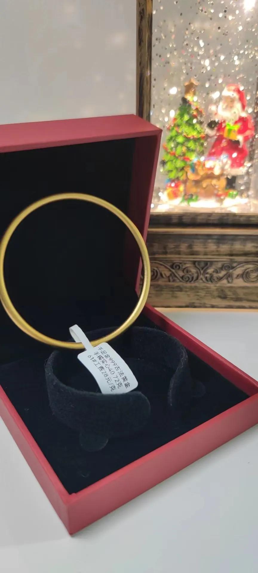 黄金手镯哪个品牌时尚好看,结婚黄金手镯选什么样的款式