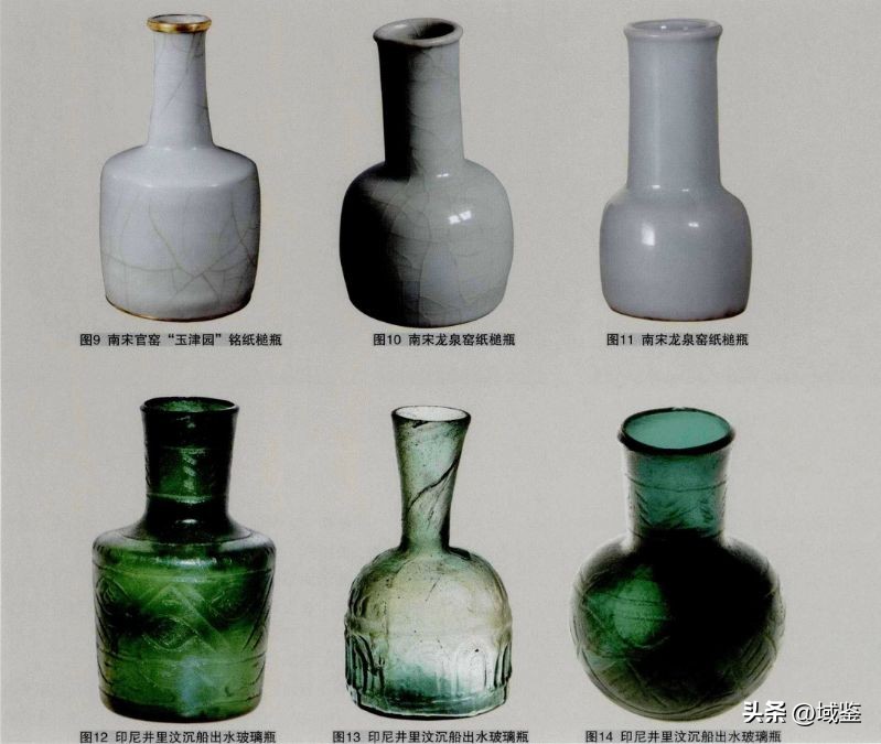 南宋龙泉窑梅子青釉图文,顶级龙泉窑青釉