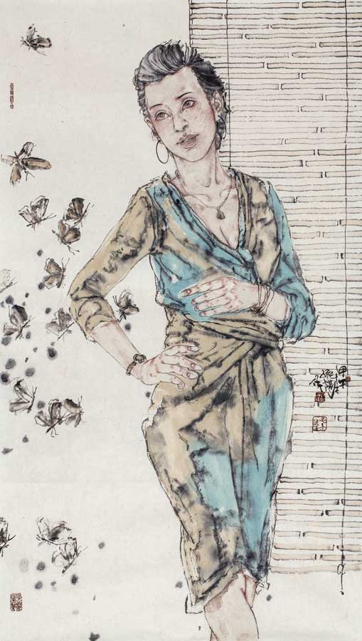 孙棋国画作品,孙棋画家作品