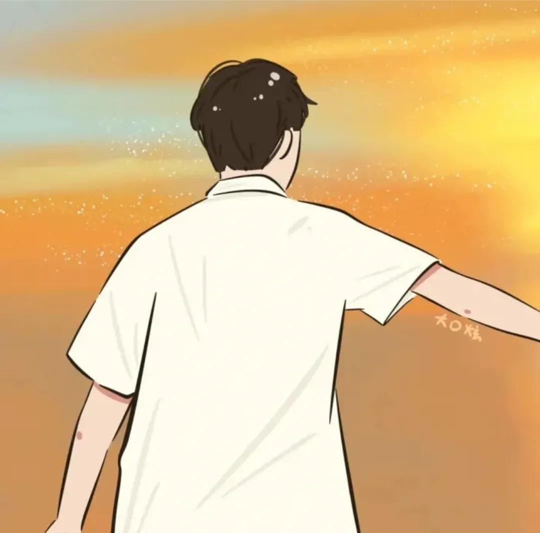 情侣头像阳光明媚五彩缤纷,阳光朝气的情侣头像