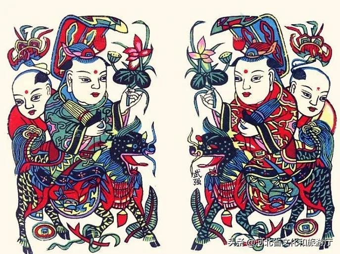 经典年画100幅欣赏,最好看的100种年画