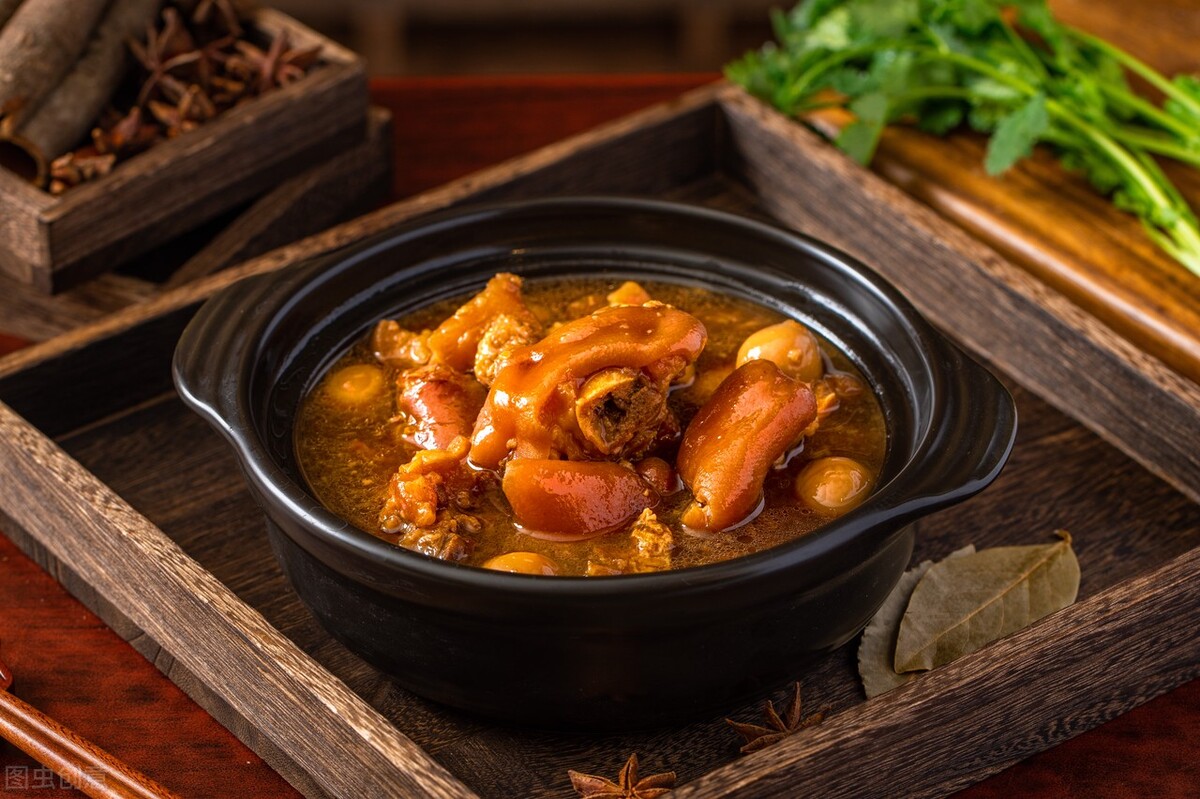 这才是卤猪蹄的正确做法香嫩软烂,正宗焖猪蹄的配方