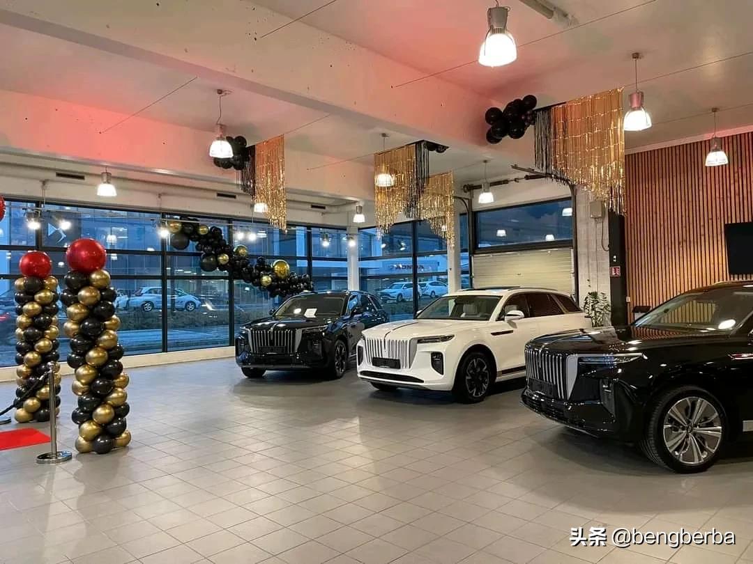 2022新款红旗e-hs9燃油版五座,红旗hs9出口多少钱