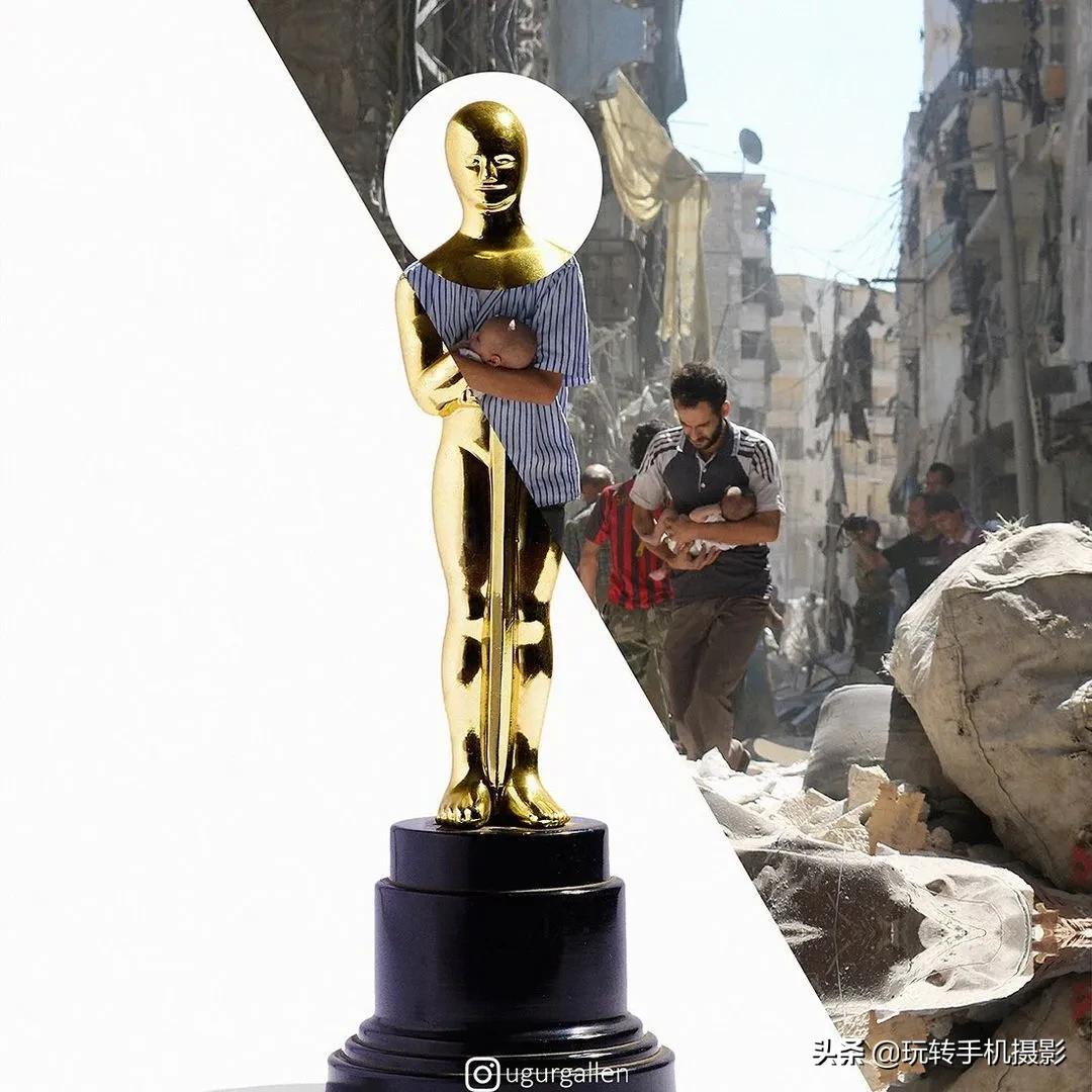 一张照片两个不同人生,一张图两个世界