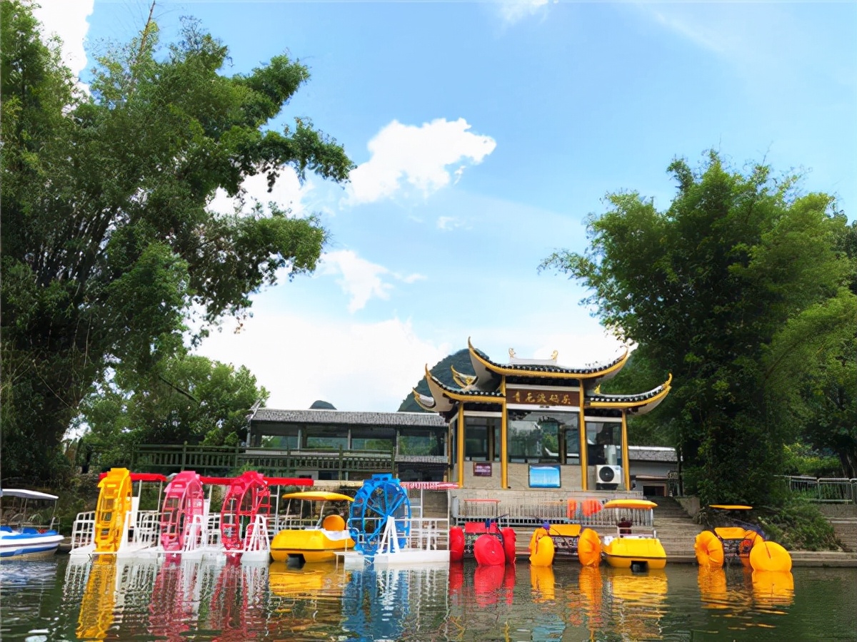 遇龙河里遇见美景,遇龙河每一段的风景