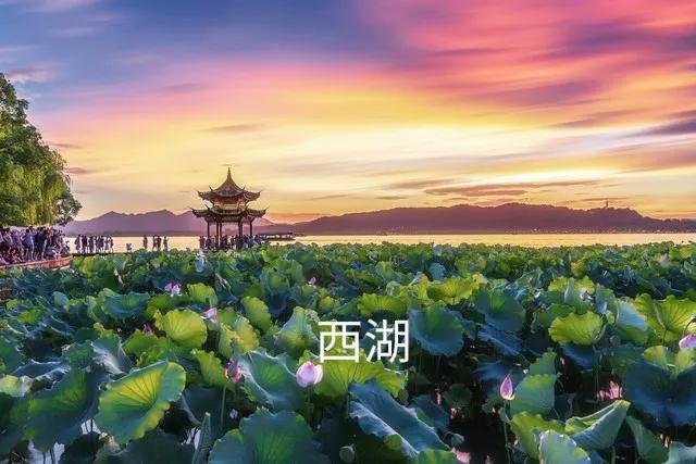 西湖美景人间天堂杭州,来到美丽的人间天堂杭州