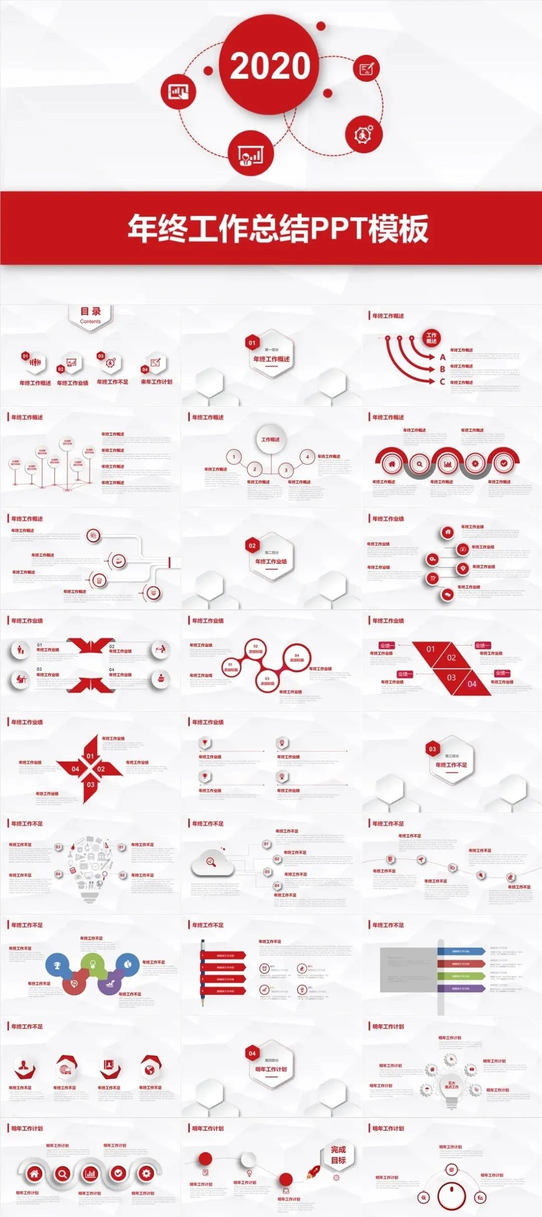 年度总结ppt模板高级感,ppt年终总结模板超漂亮