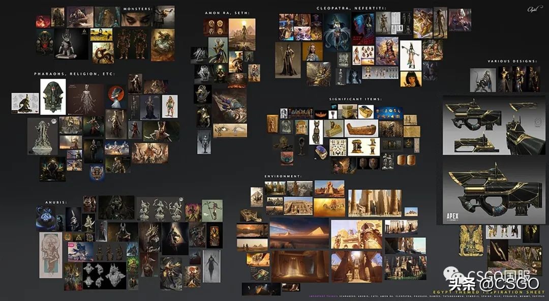 古埃及阿努比斯图片,埃及文物阿努比斯像