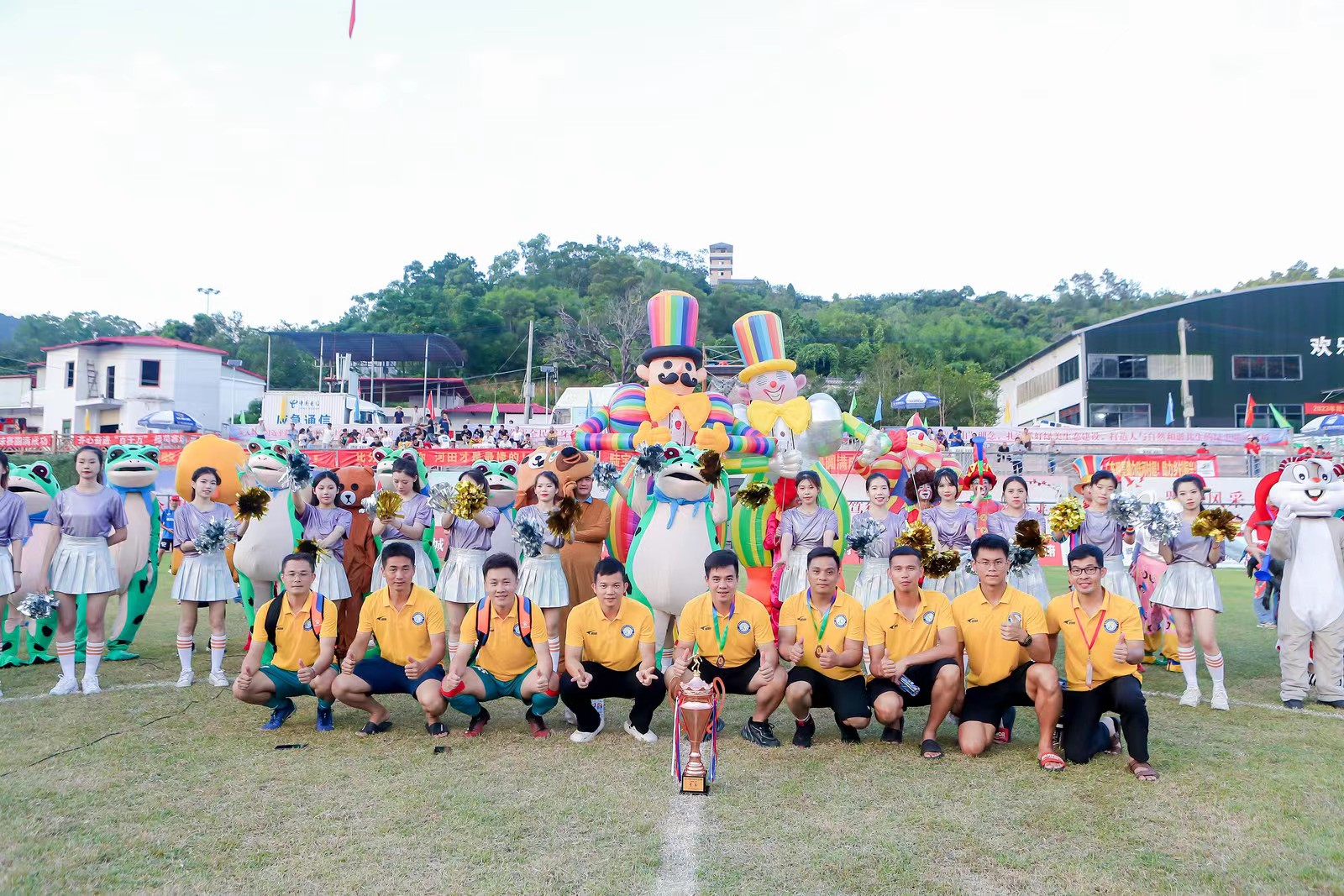 陆河足球比赛,陆河县首届乡村足球赛