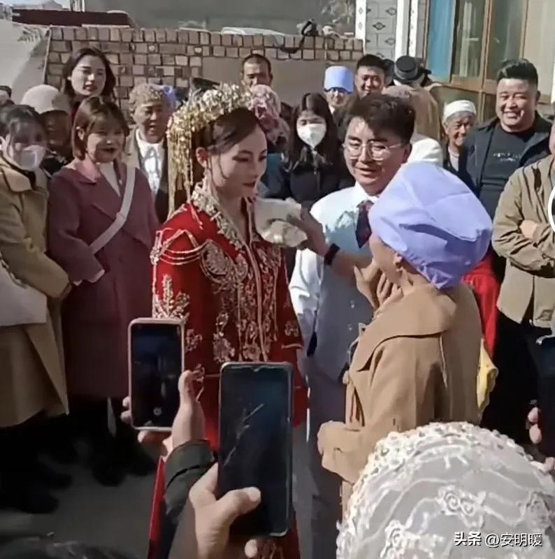 牧飒拍摄回族新娘盘头,牧飒是回族人吗