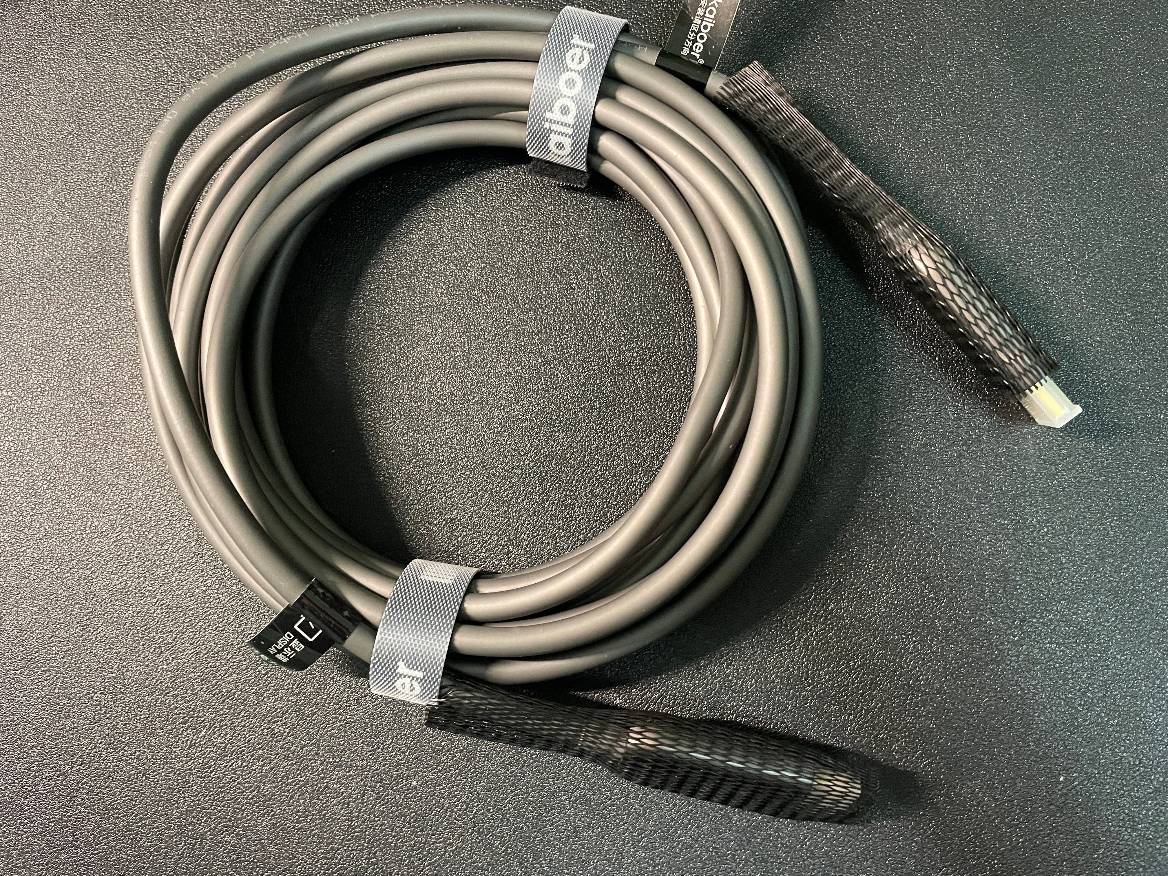 开博尔20米光纤hdmi线测评,开博尔的光纤音频线和光纤hdmi线