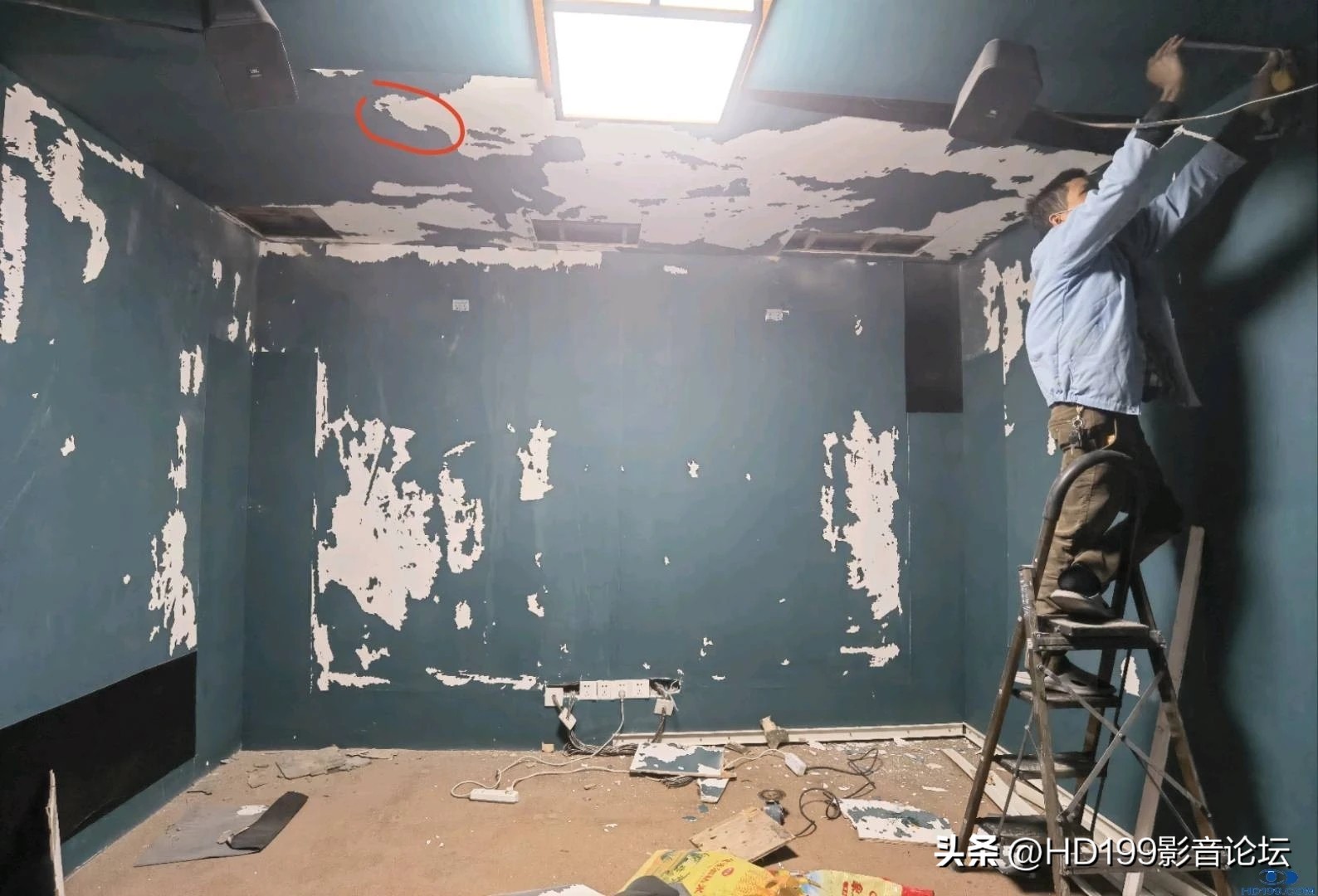 烧友分享|15平小影音室全黑化，完全发挥JVCN70实力！