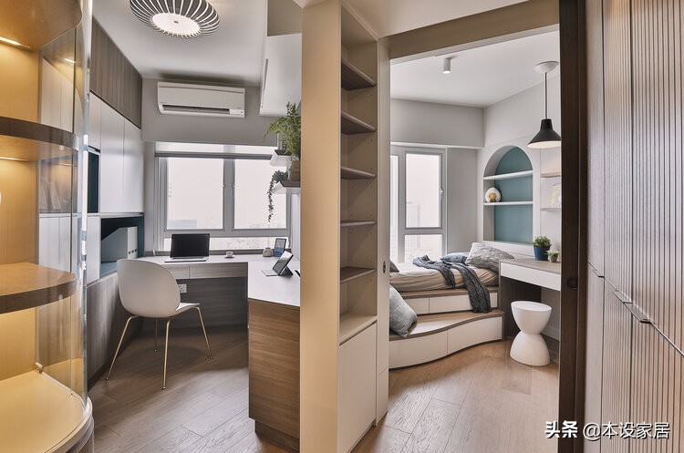 香港不愧是装修界领头羊：看完这套77㎡小宅被彻底治愈了，超温馨