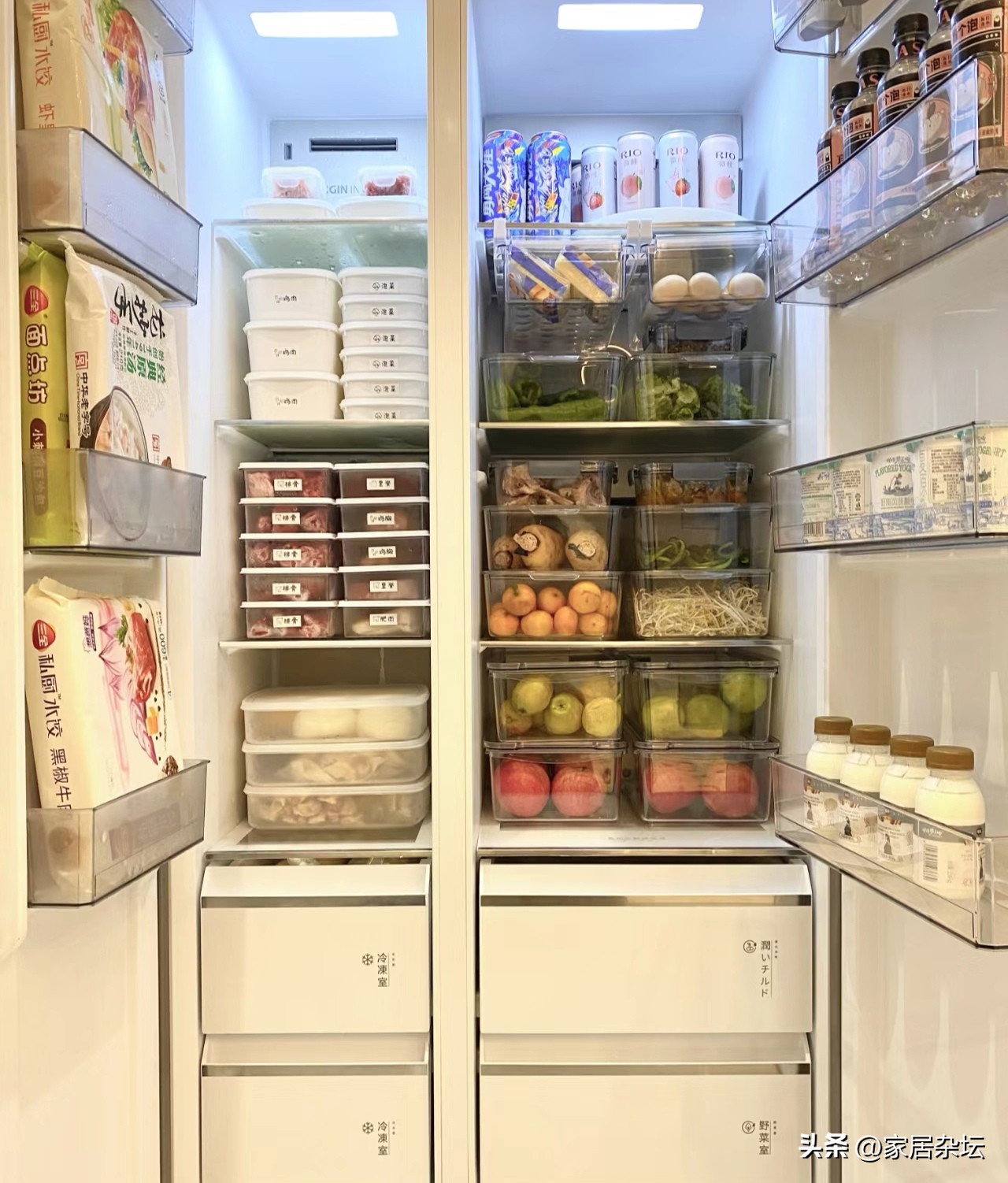 冰箱十字门好还是一字门好,十字门跟对开门冰箱哪个适合家用