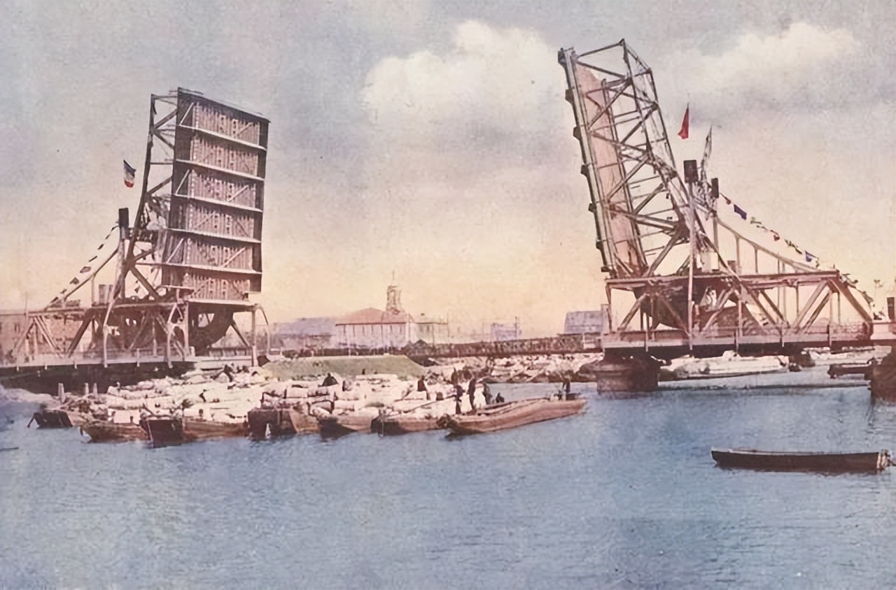 天津海滨区老照片,天津旧景照片