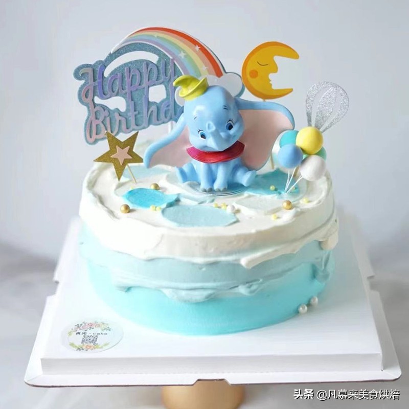 六一儿童节透明蛋糕盒子,六一儿童节蛋糕礼物