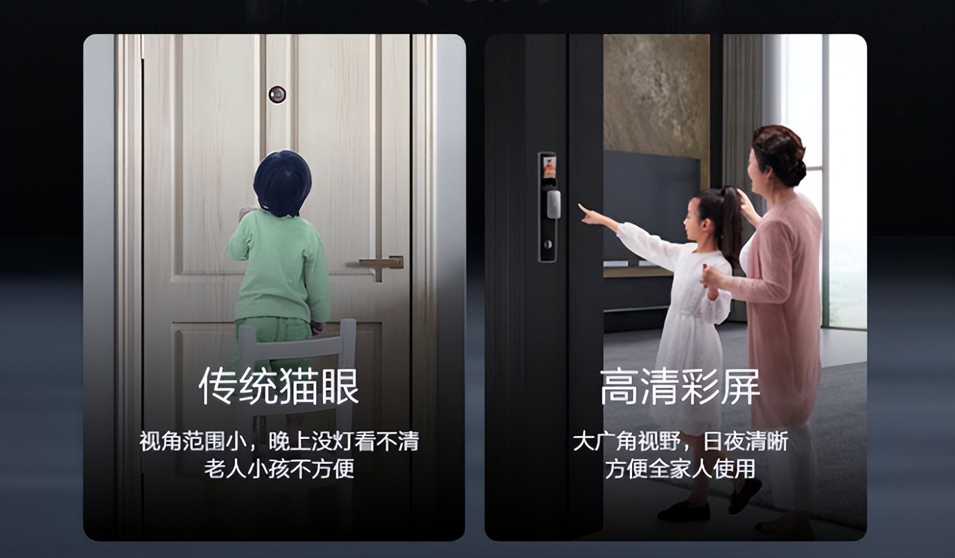 智能锁带猫眼性价比之王,推荐一款带猫眼的智能锁