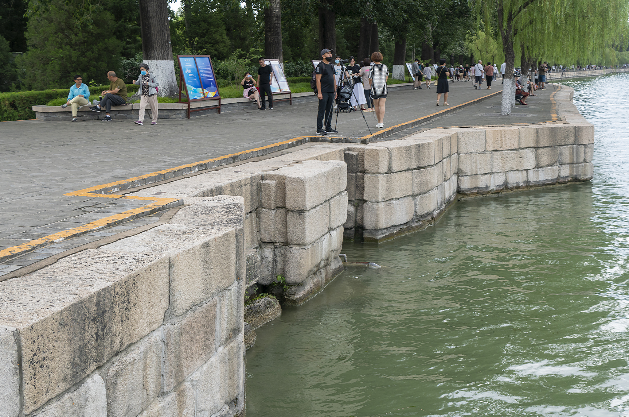 走颐和清漪，赏皇家园林之十一：昆明湖东堤（修订版）