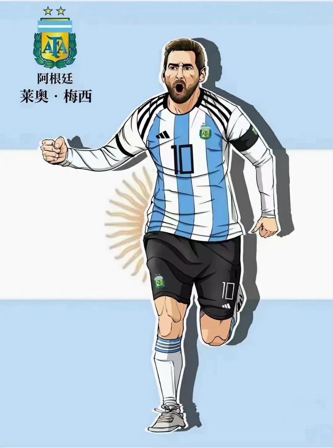 世界杯球星手绘图片,世界杯足球比赛插画